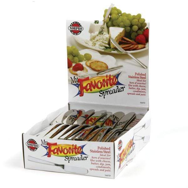 Norpro 5in Stainless Steel Spreader - Image 2