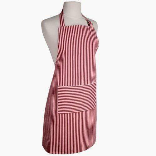 Now Designs Pinstripe Apron - Red