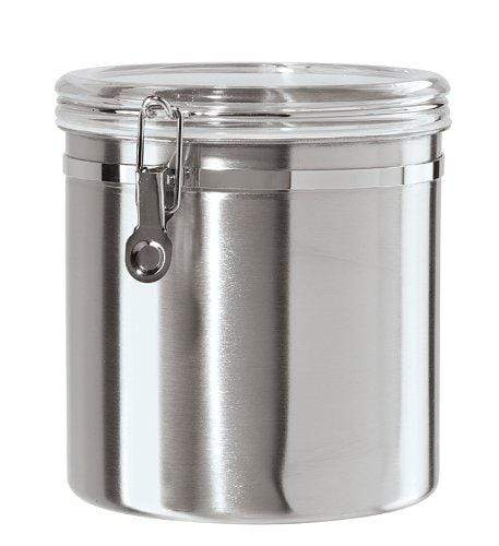 OGGI Jumbo Stainless Steel Kitchen Airtight Canister 152 oz