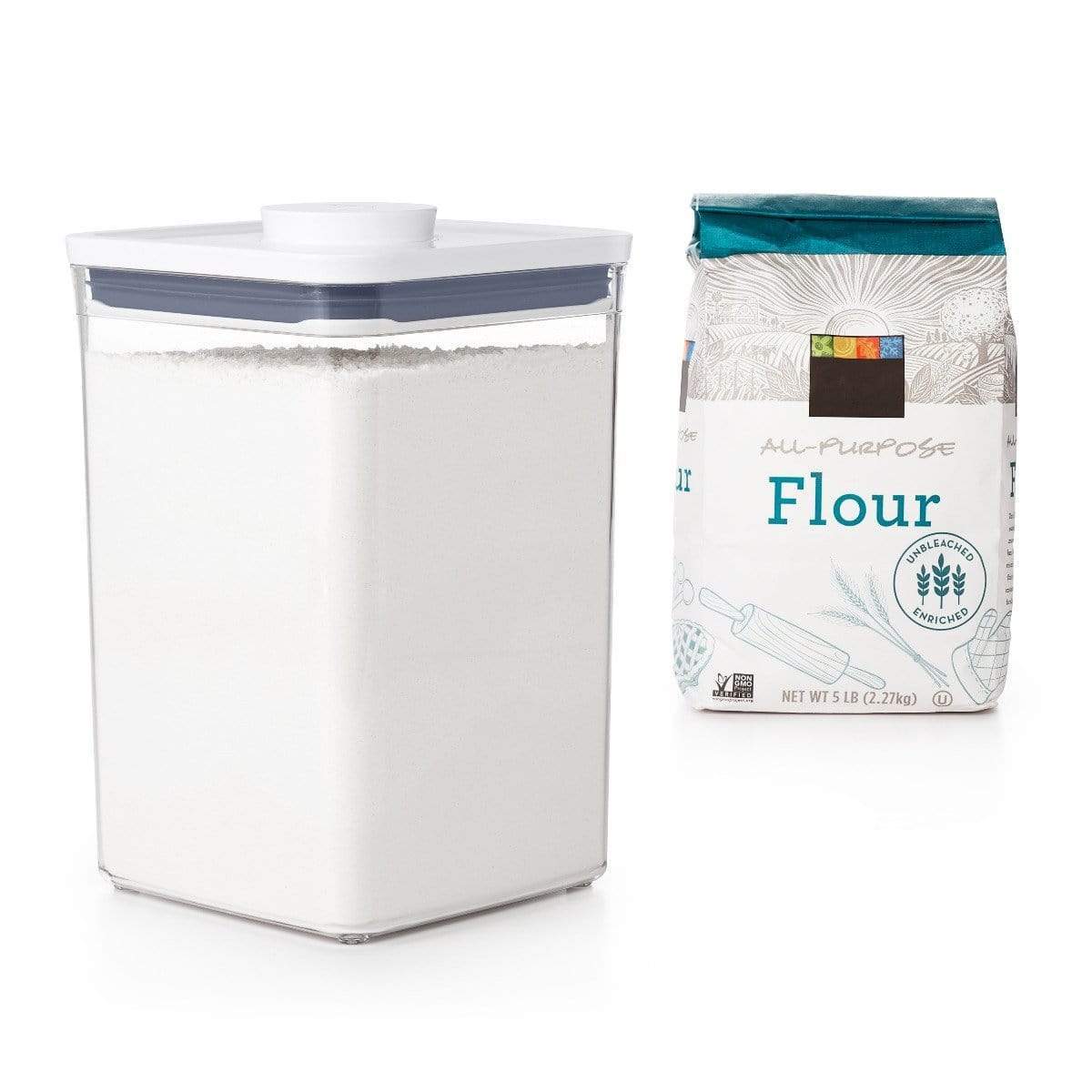 OXO 4.4 Qt POP Square Canister - Image 2