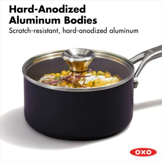 OXO Ceramic Professional Non-Stick 10-Piece Cookware Set - Image 5