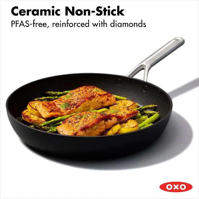 OXO Ceramic Professional Non-Stick 12-Inch Frypan - Image 2