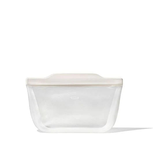 OXO Good Grips 32 oz Reusable Silicone Stand-Up Bag - Image 3
