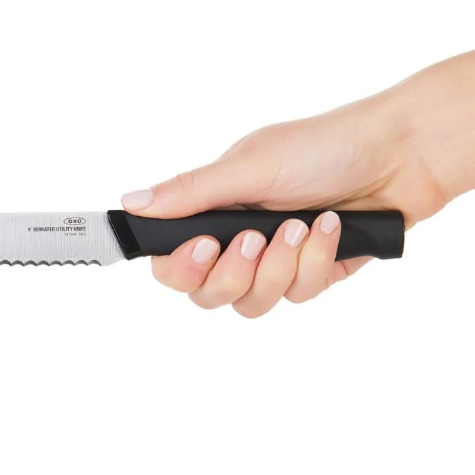 OXO Good Grips 5in Serrated Utility Knife - Image 2