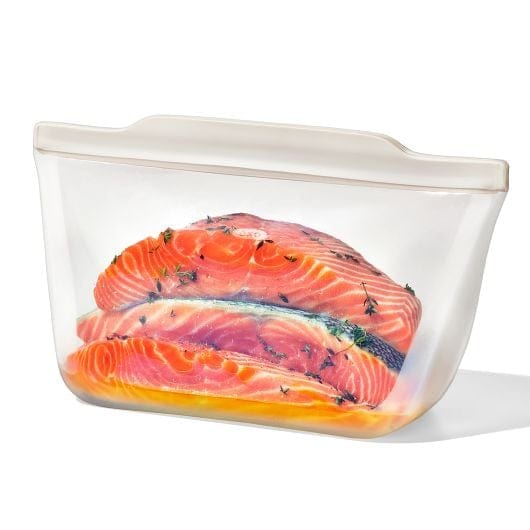 OXO Good Grips 64 oz Reusable Silicone Stand-Up Bag - Image 3
