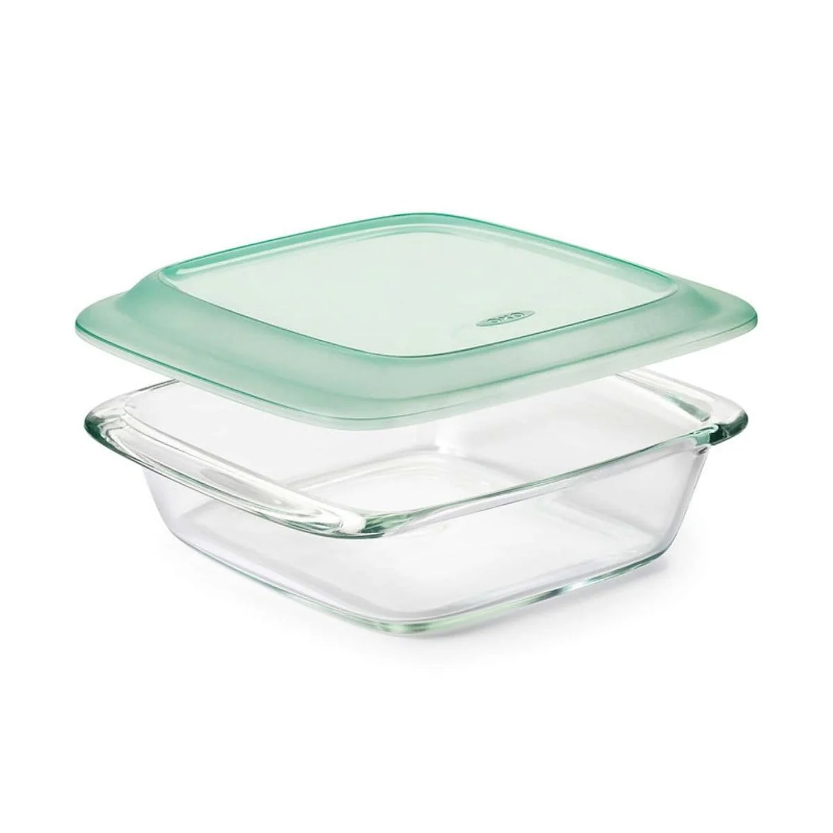 OXO Good Grips Glass 8in x 8in Baking Dish with Lid - Image 2
