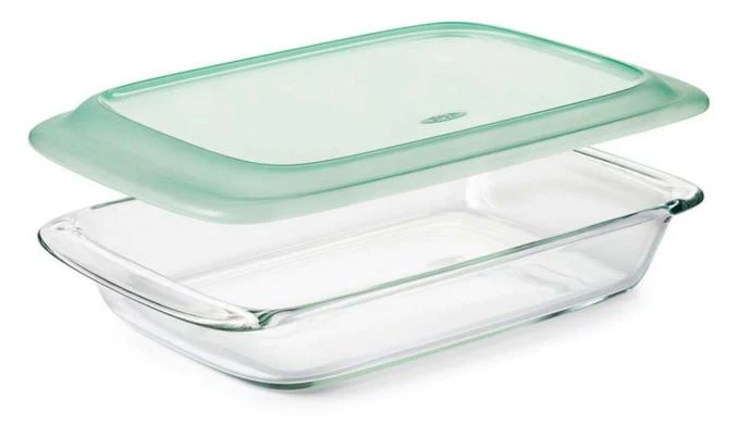 OXO Good Grips Glass 9in x 13in Baking Dish with Lid - Image 3