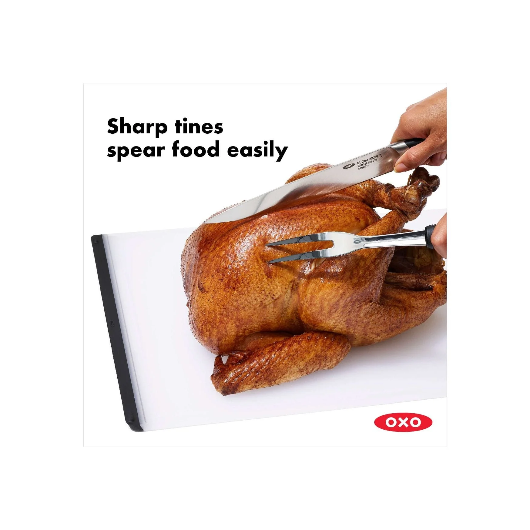 OXO Good Grips Stainless Steel Fork - Image 4