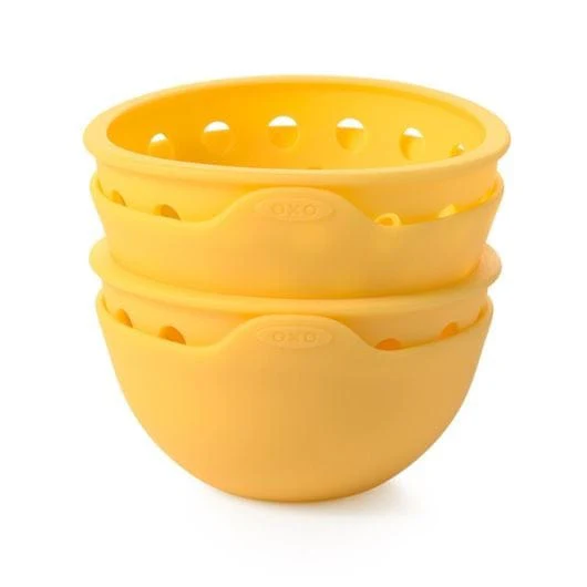 OXO Silicone Egg Poacher (Set of 2) - Image 3