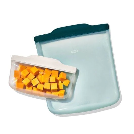 OXO Silicone Reusable Bag - 4 Piece Starter Set - Image 3
