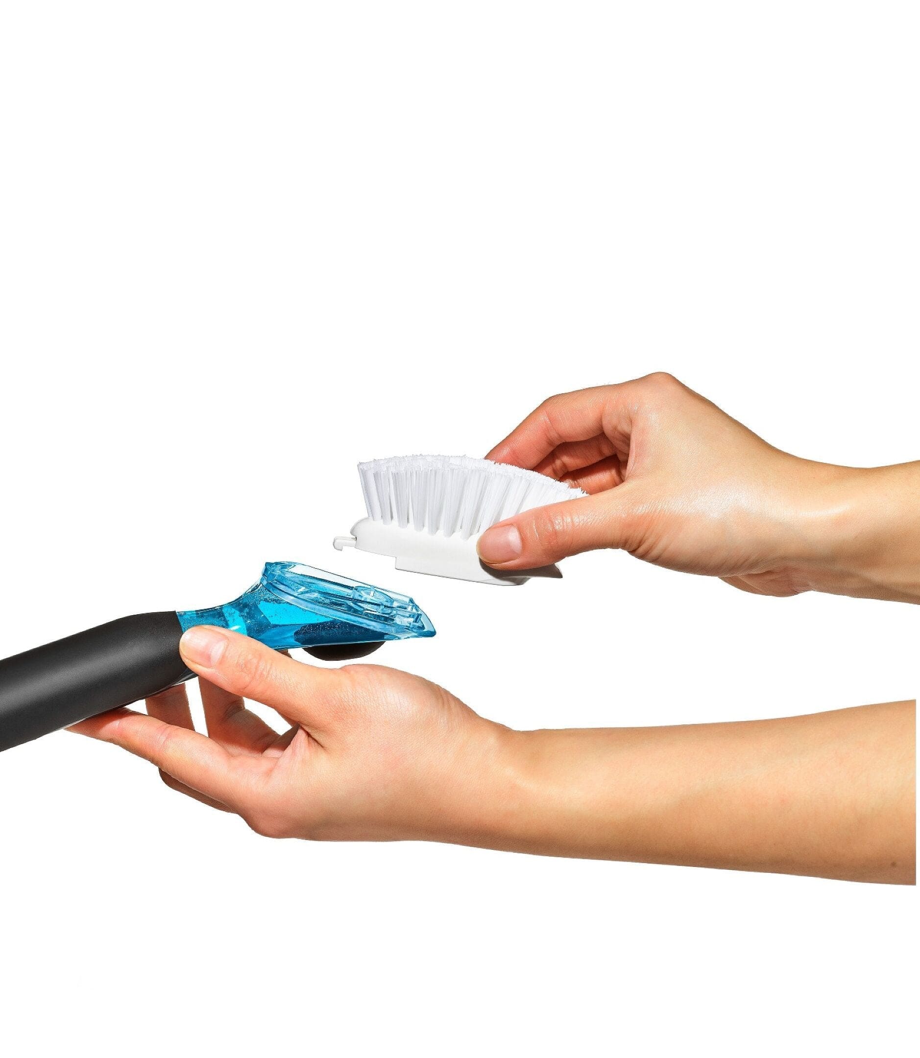 OXO Soap Dispensing Dish Brush Storage Set - Image 3