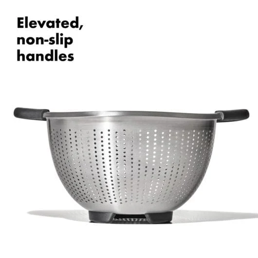OXO Stainless Steel 3 qt. Colander - Image 3