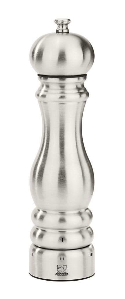 Peugeot 9in Stainless Steel U-Select Paris Pepper Mill