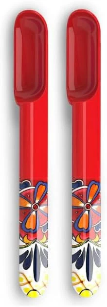 Prepara Taco Spoon Set of 2 - Red - Image 2