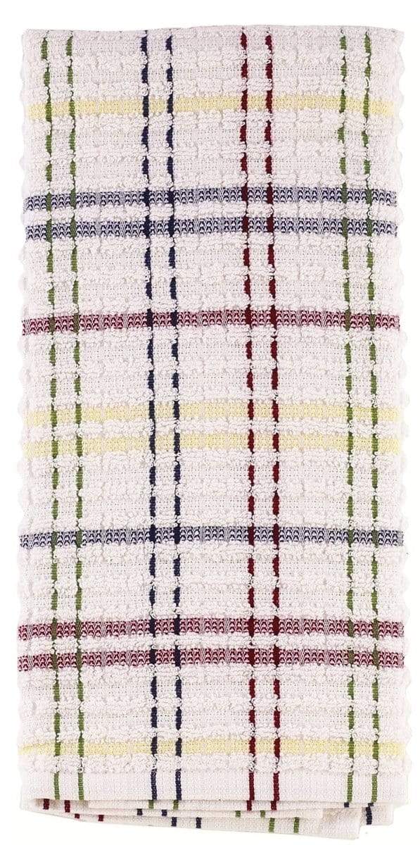 Ritz Royale Collection Check Kitchen Towel - Paprika