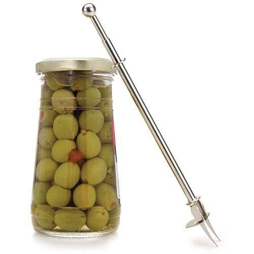 RSVP Endurance Long-Reach Stainless Steel Pickle Fork - Image 2