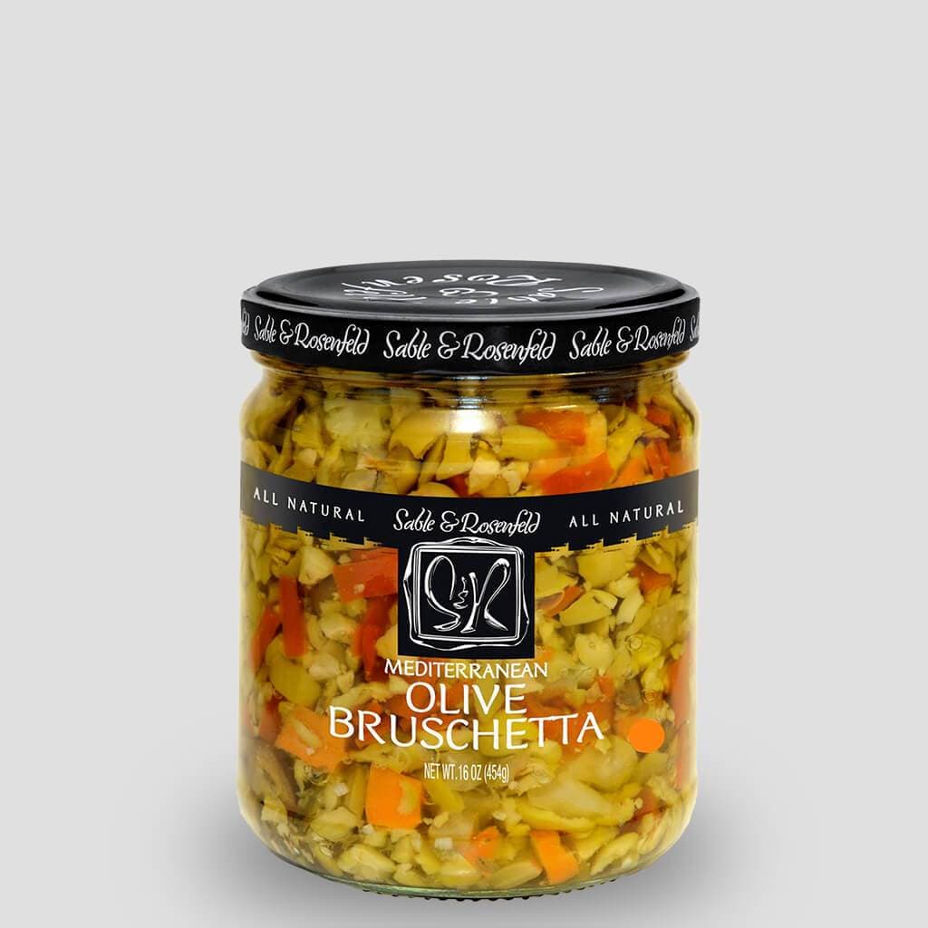Sable & Rosenfeld Mediterranean Olive Bruschetta