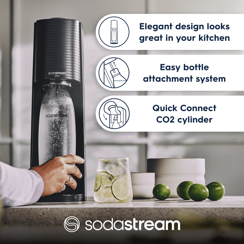 SodaStream - Terra Water Maker Kit - Black - Image 3