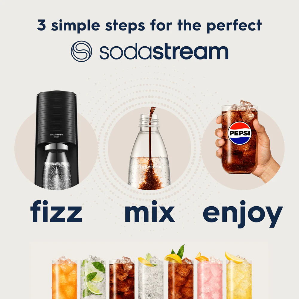 SodaStream - Terra Water Maker Kit - Black - Image 5