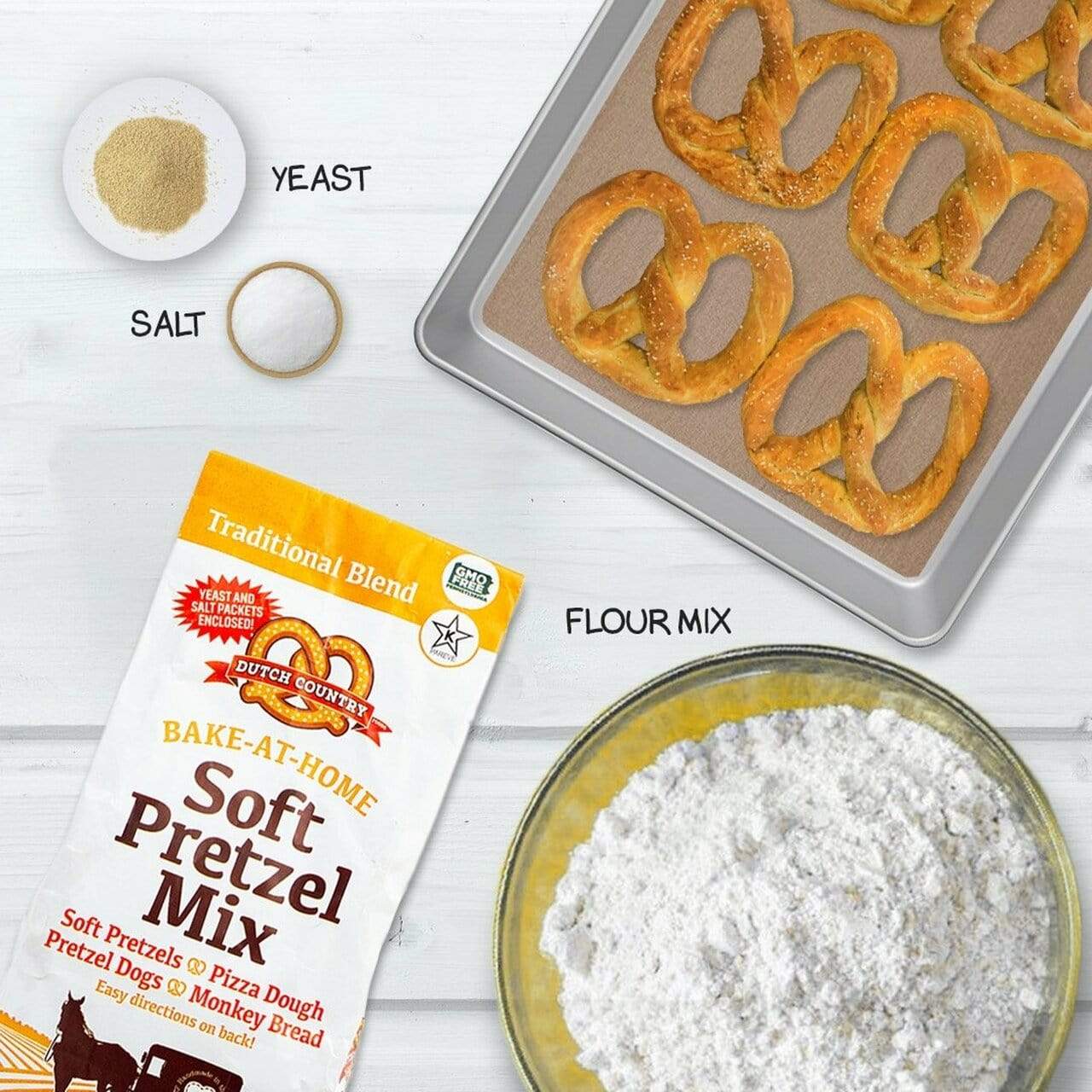 Soft Pretzel Mix Dutch Country - Image 3