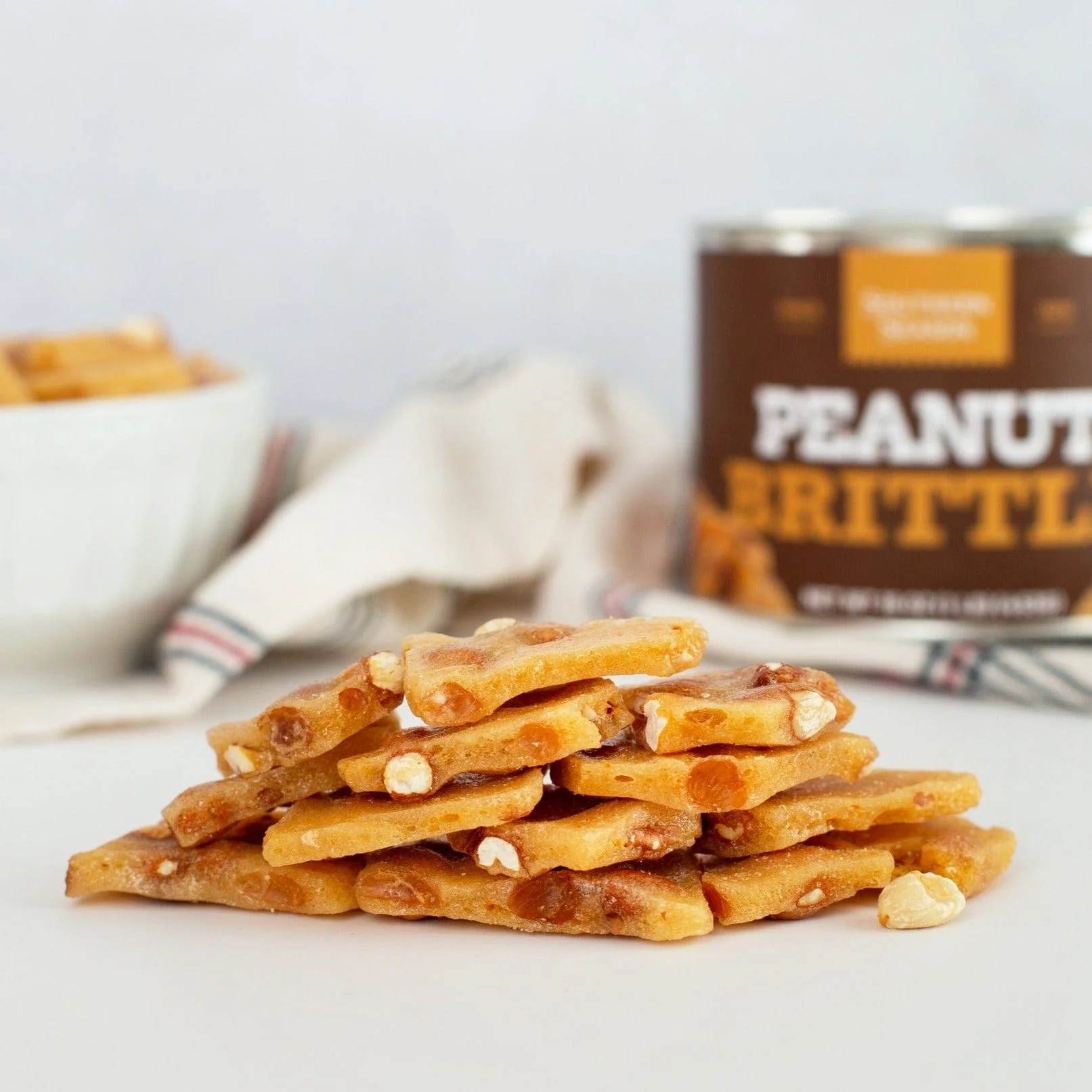 Southern Season Peanut Brittle 16 oz - Image 2