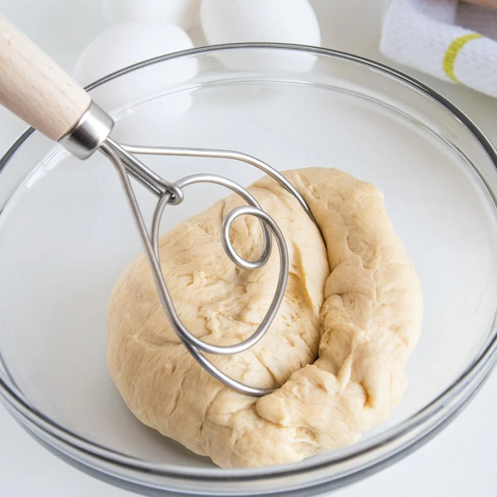 Stainless Steel Dough Whisk - Image 3