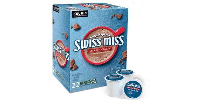 Swiss Miss Milk Chocolate K-Cup Hot Cocoa - 22 Count Box - Image 2