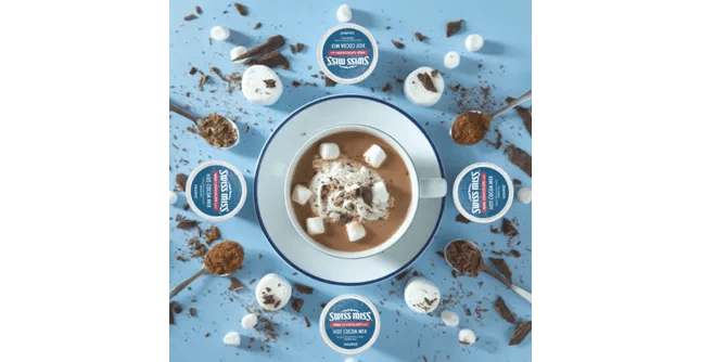 Swiss Miss Milk Chocolate K-Cup Hot Cocoa - 22 Count Box - Image 5