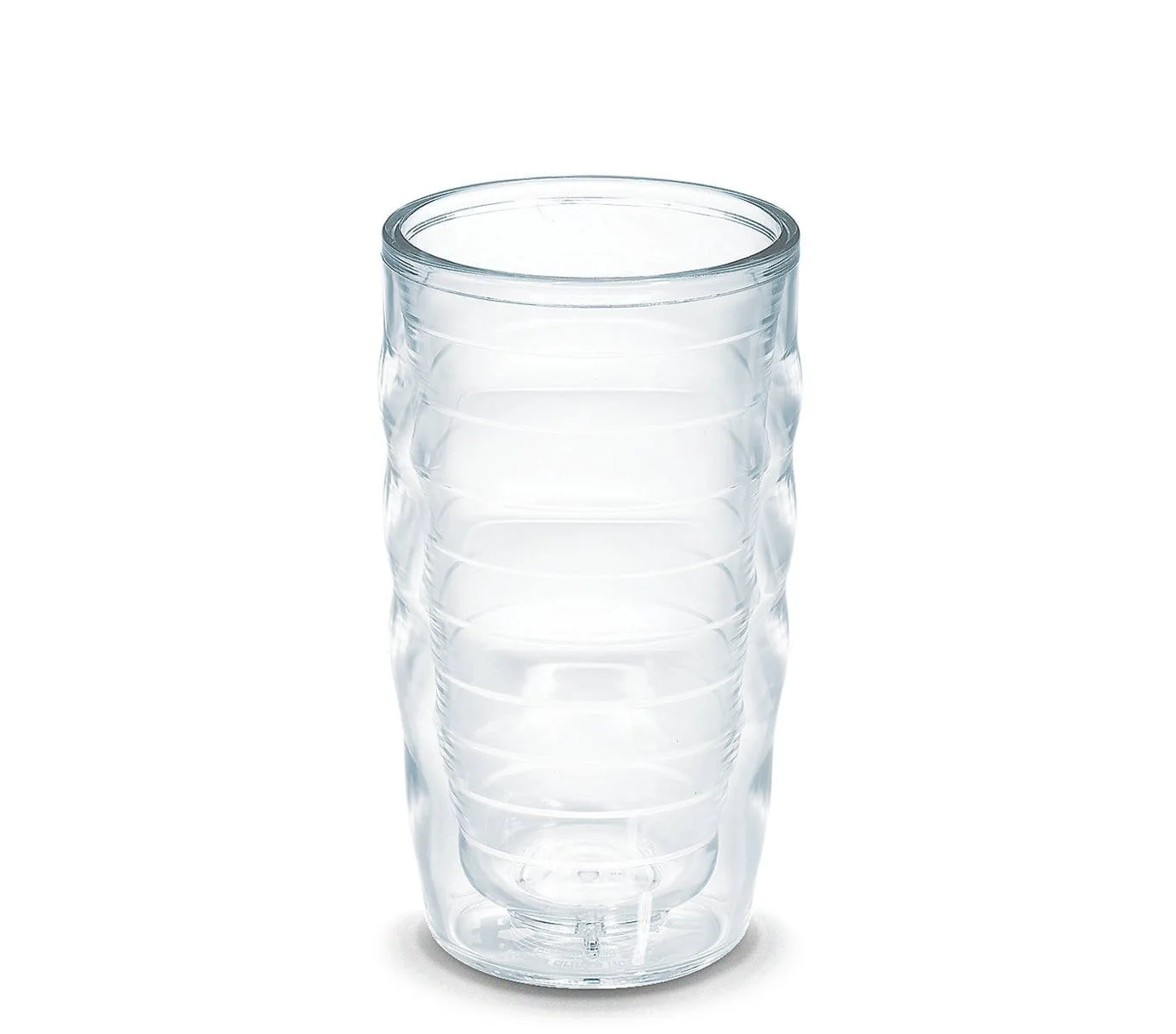 Tervis Tumbler 10 oz Clear Wavy