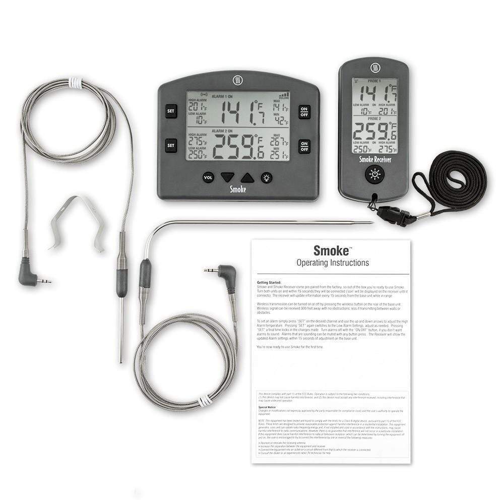 Thermoworks Smoke Dual-Channel Thermometer - Charcoal