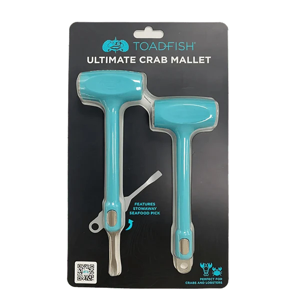 Toadfish Crab Mallet/Pick Set of 2