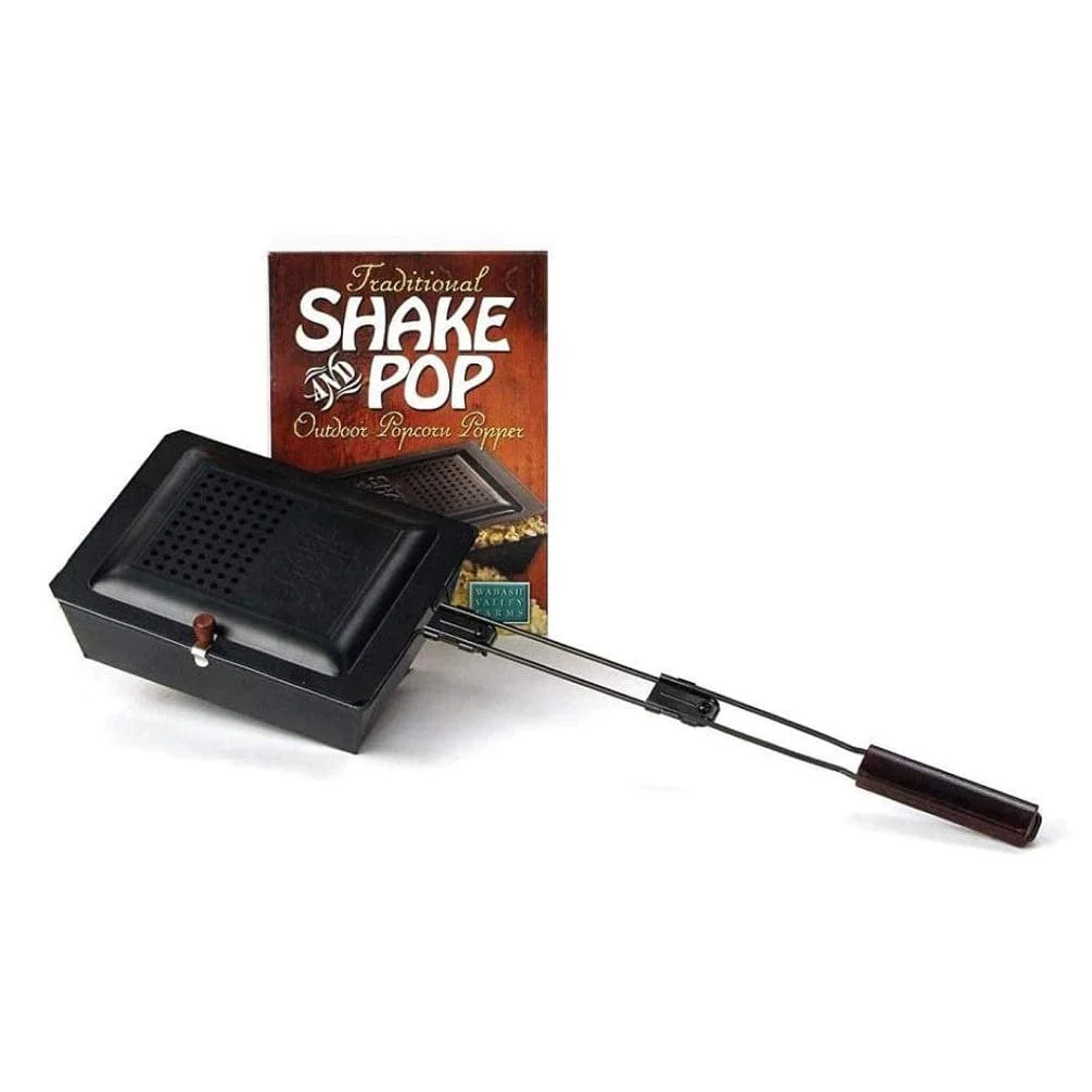 Traditional Shake & Pop Outdoor Popcorn Popper
