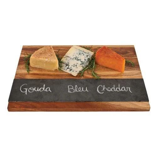 Twine Rustic Farmhouse Wood With Slate Board - Image 2