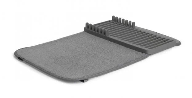 Umbra UDRY Mini Charcoal Dish Rack/Drying Mat
