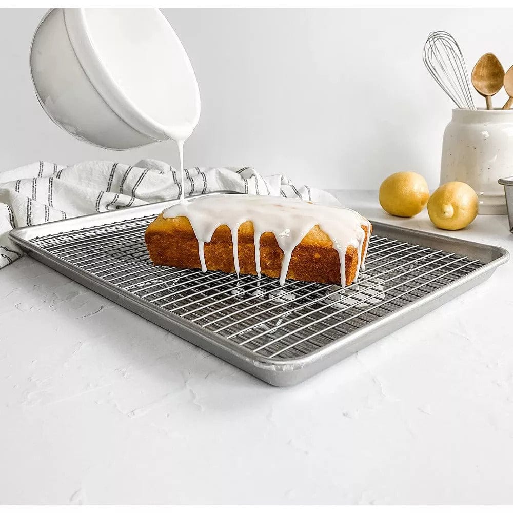 USA Pan Half Sheet Pan with Baking Rack - Image 2