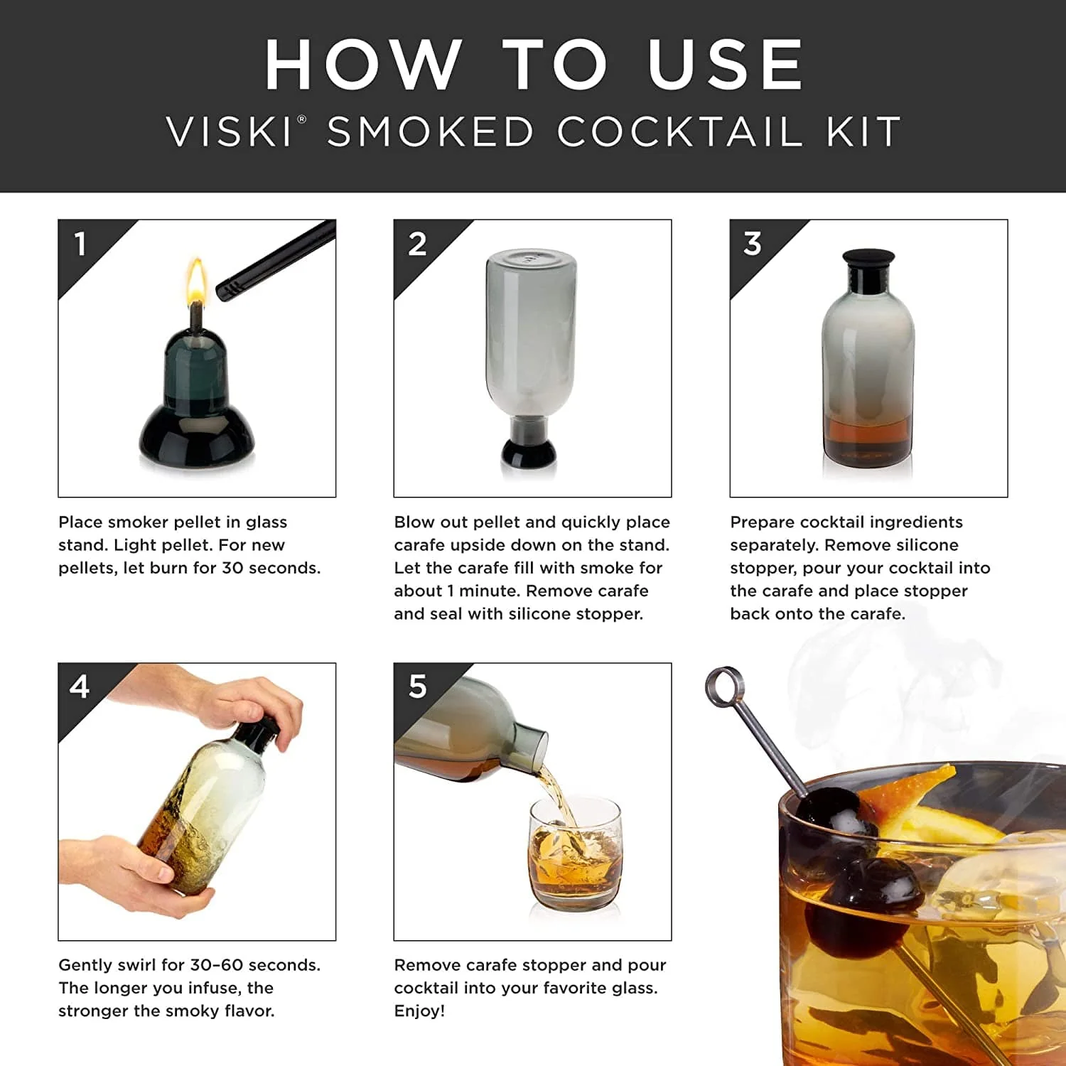 Viski Smoked Cocktail Kit - Image 9