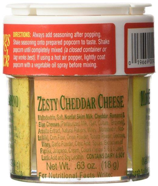 Wabash Valley Farms 4 Seasonings Popcorn Sampler Pack, 0.7 oz - Image 2