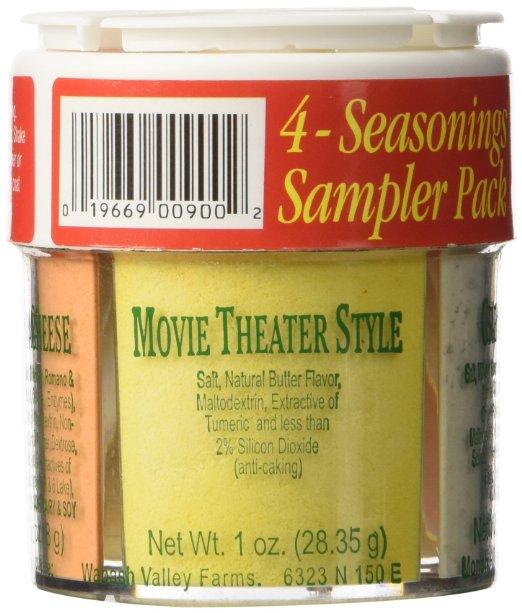 Wabash Valley Farms 4 Seasonings Popcorn Sampler Pack, 0.7 oz - Image 3
