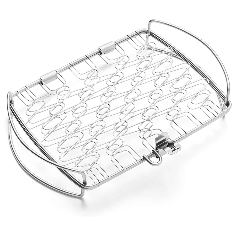 Weber Stainless Steel Small Fish Basket - Image 3