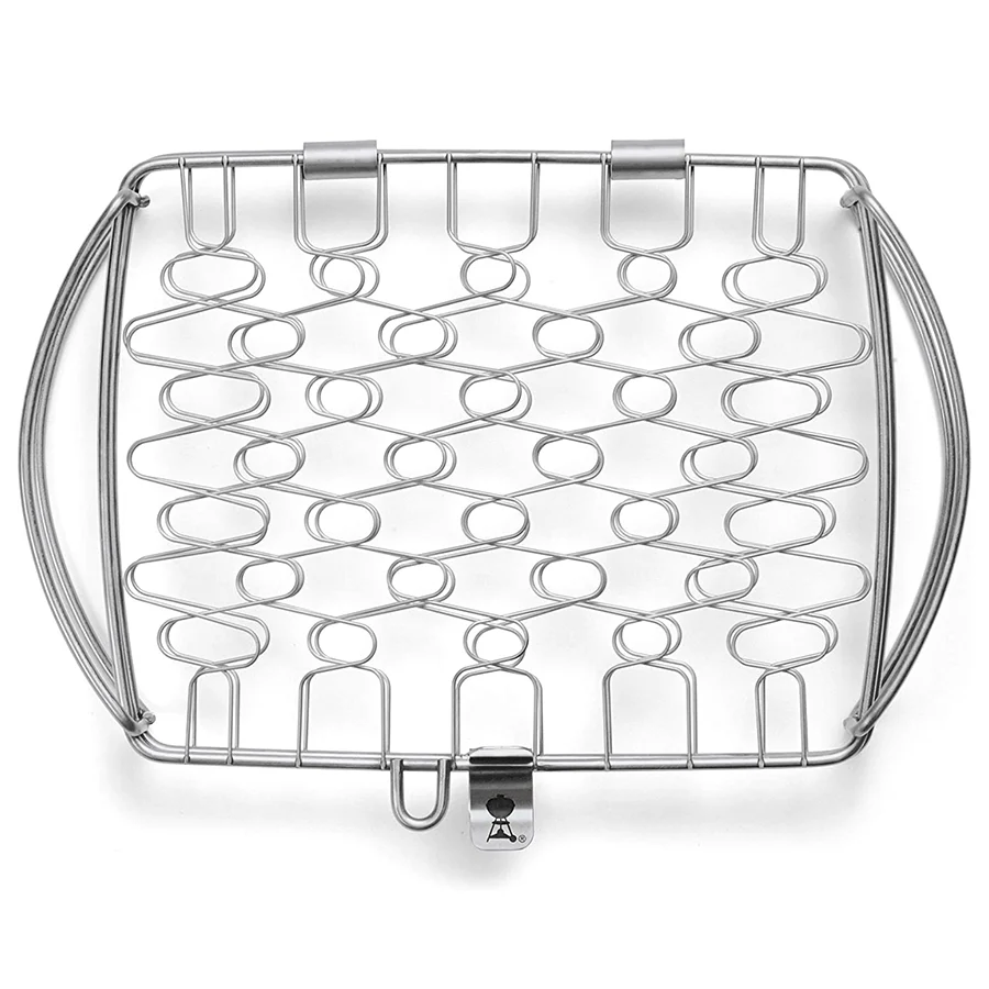 Weber Stainless Steel Small Fish Basket - Image 4