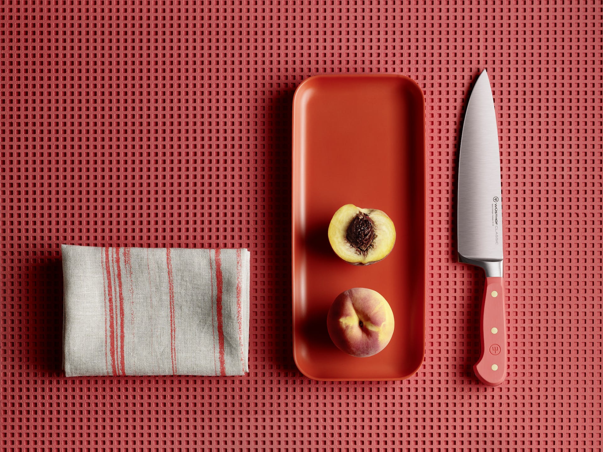 Wusthof Classic 8" Chef's Knife - Coral - Image 3
