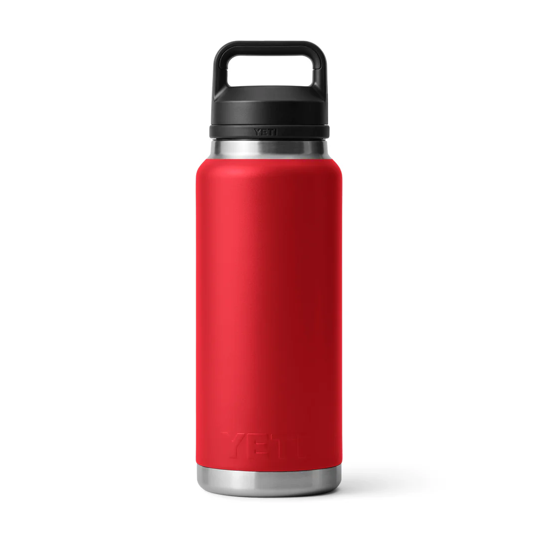 YETI 26 oz. Rambler Bottle with Chug Cap - Rescue Red - Image 2