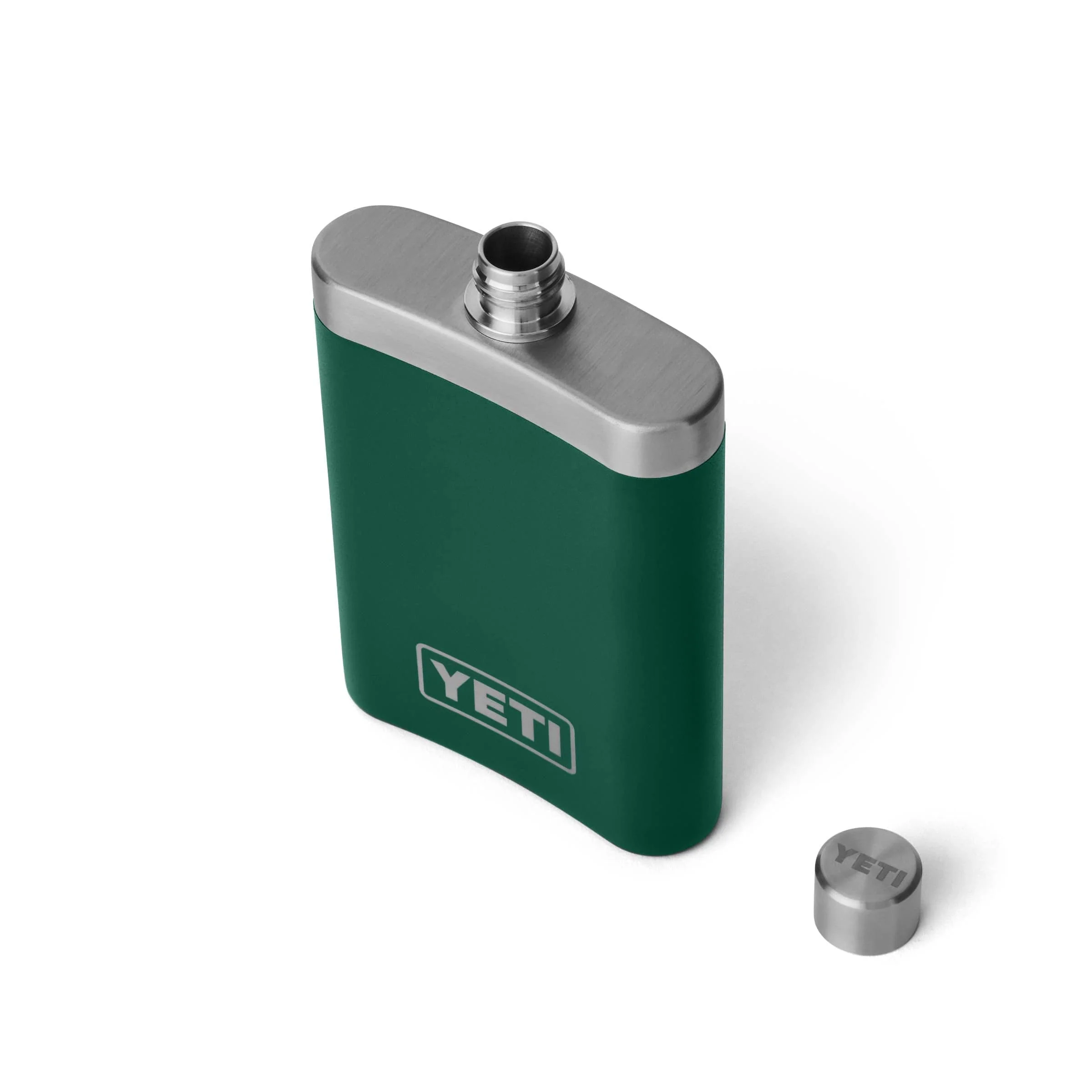 YETI Flask - Black Forest Green - Image 4