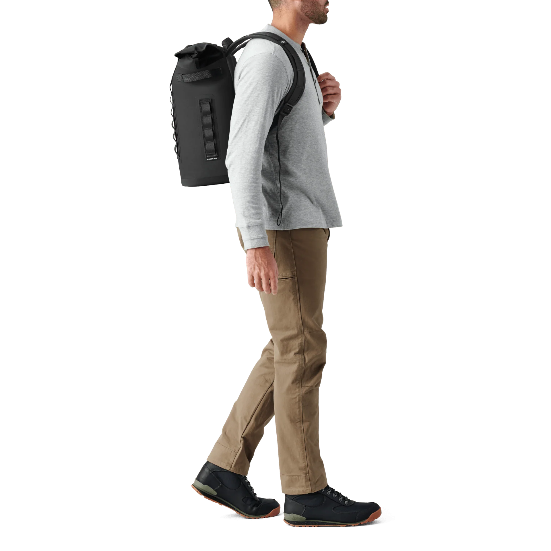 YETI Hopper M20 Backpack Soft Cooler - Black - Image 8