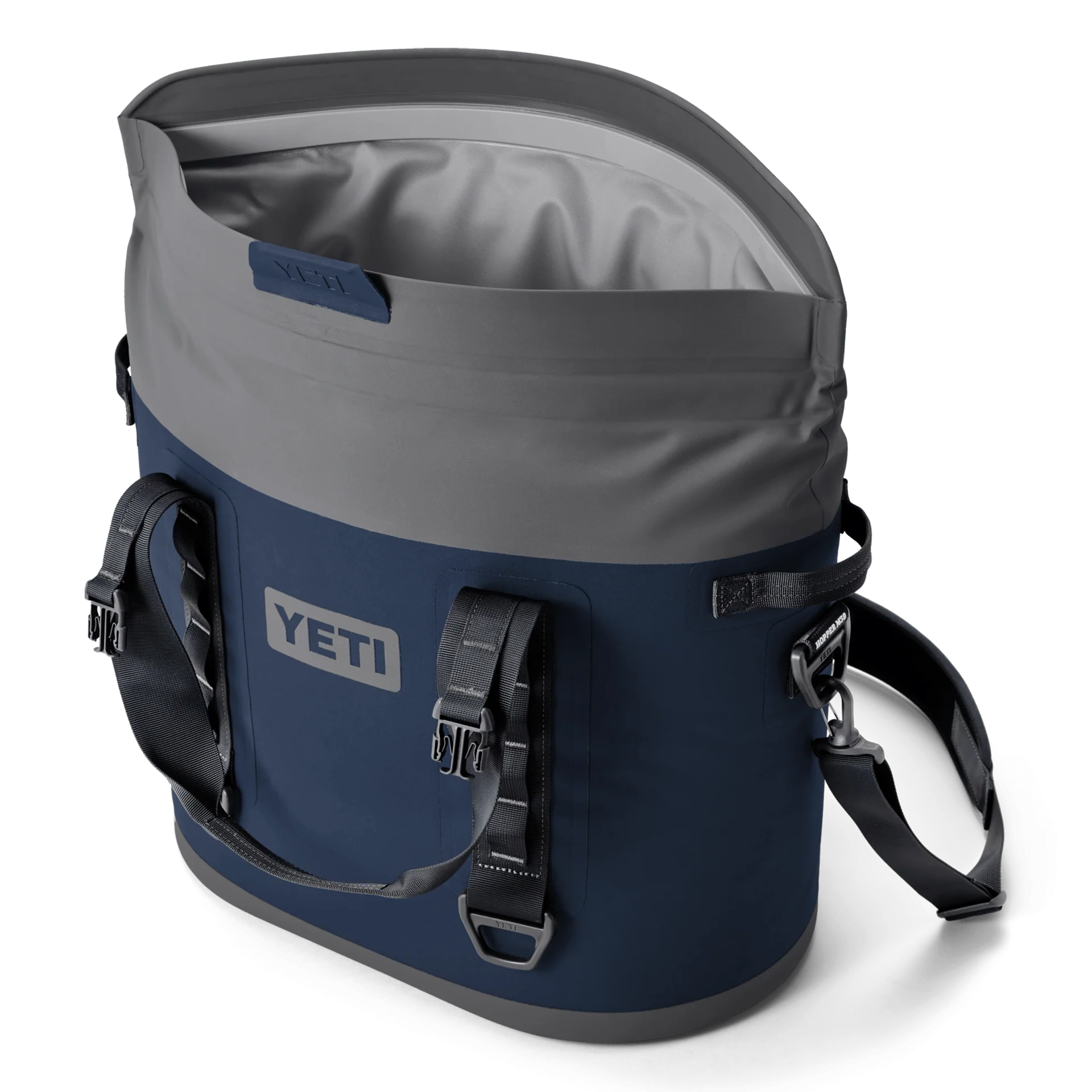 YETI Hopper M30 Tote Soft Cooler - Navy - Image 3