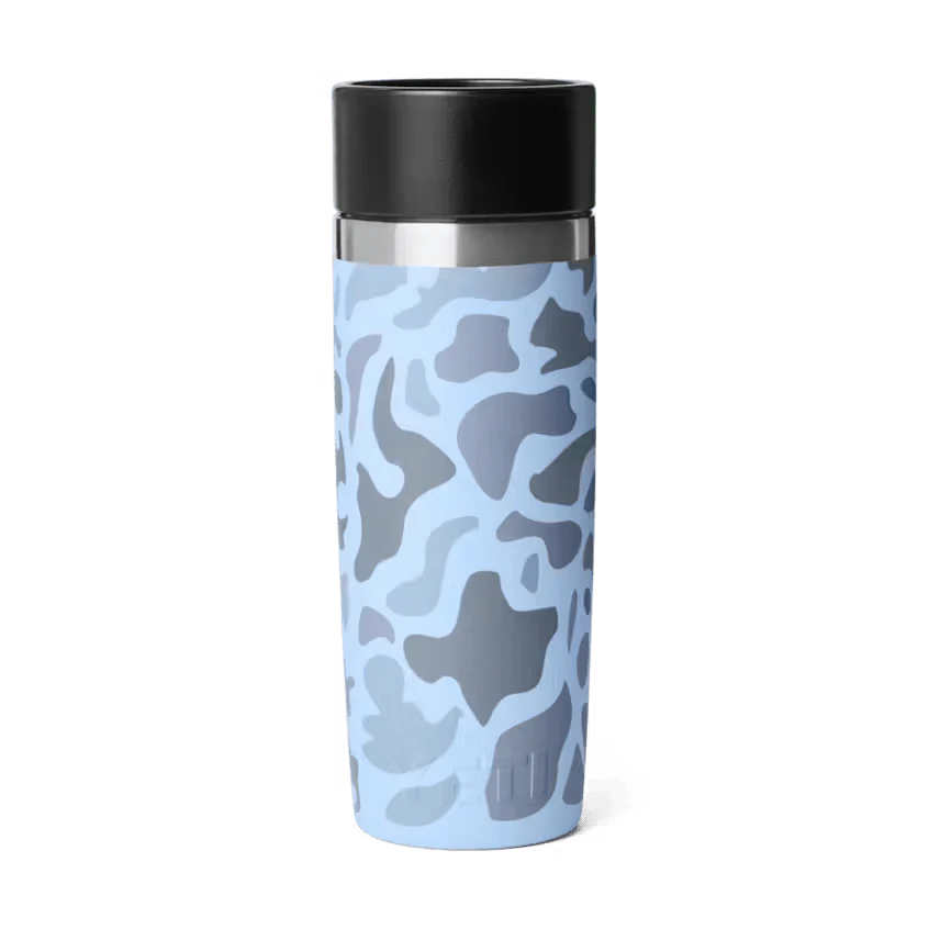 YETI Rambler 16 oz Travel Bottle - Blue Camo - Image 2