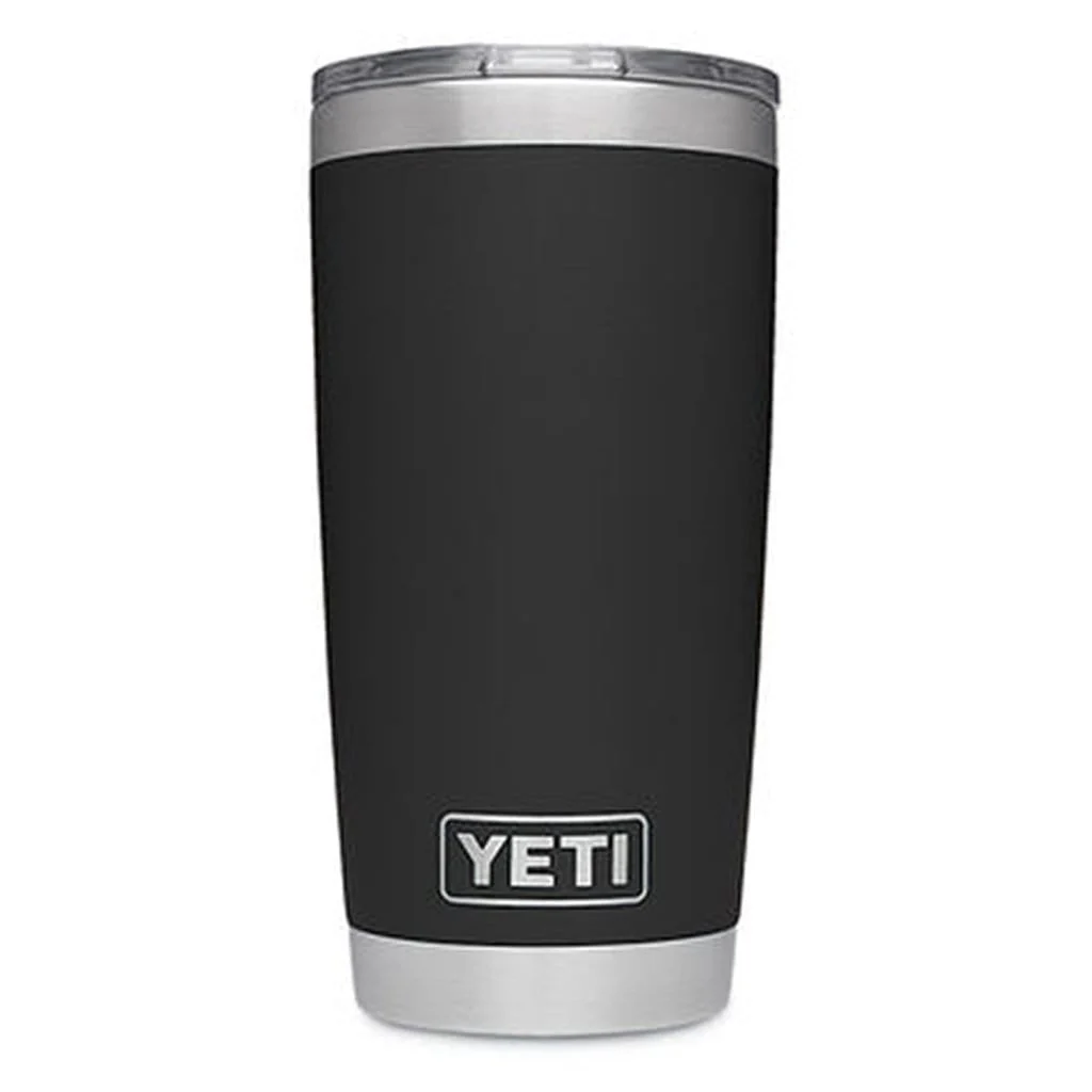 YETI Rambler 20 oz Black w/ MagSlider Lid - Image 2