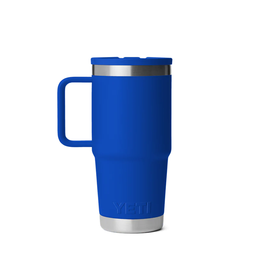 YETI Rambler 20 oz Travel Straw Mug - Royal Blue - Image 3