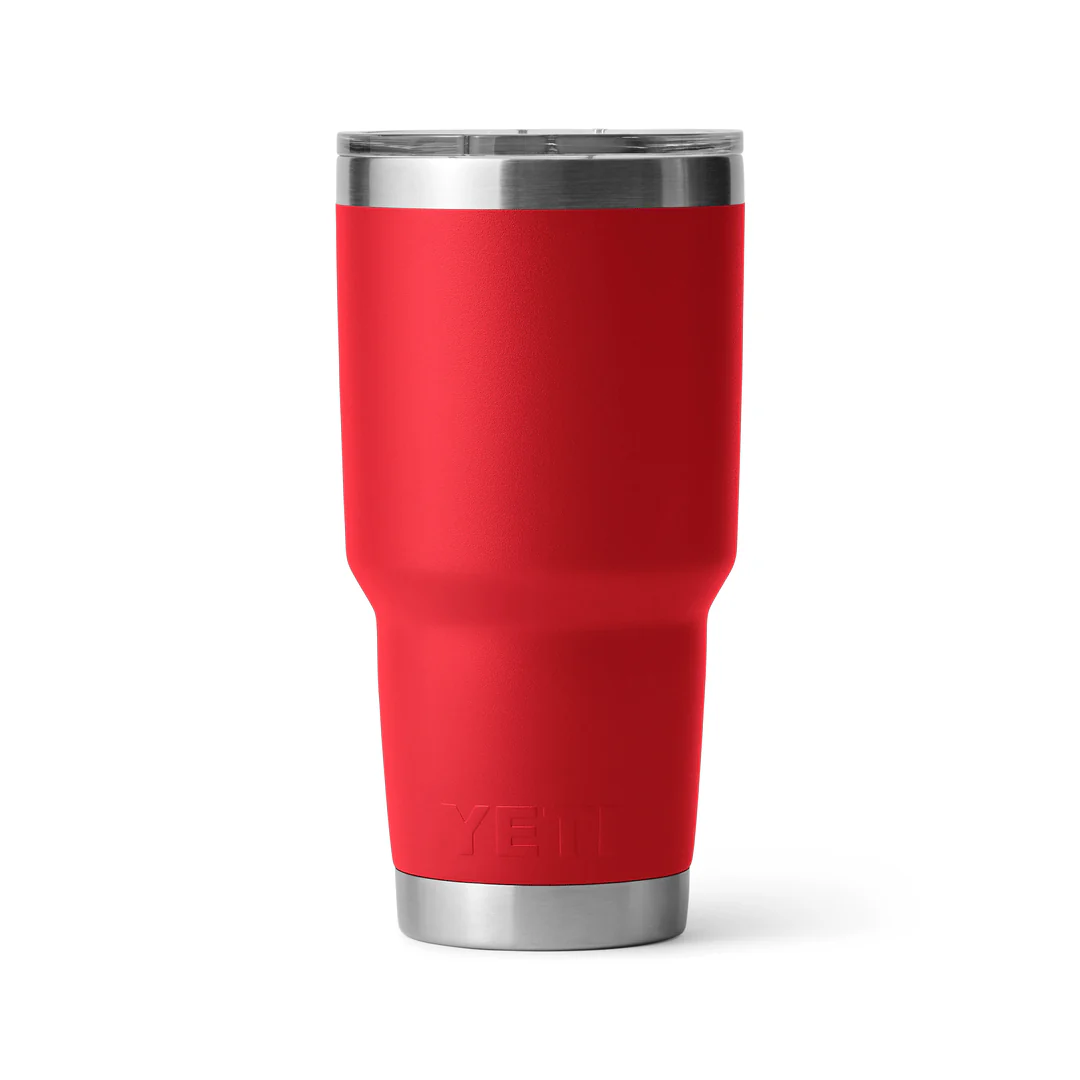 YETI Rambler 30 oz Tumbler with Magslider Lid - Rescue Red - Image 2