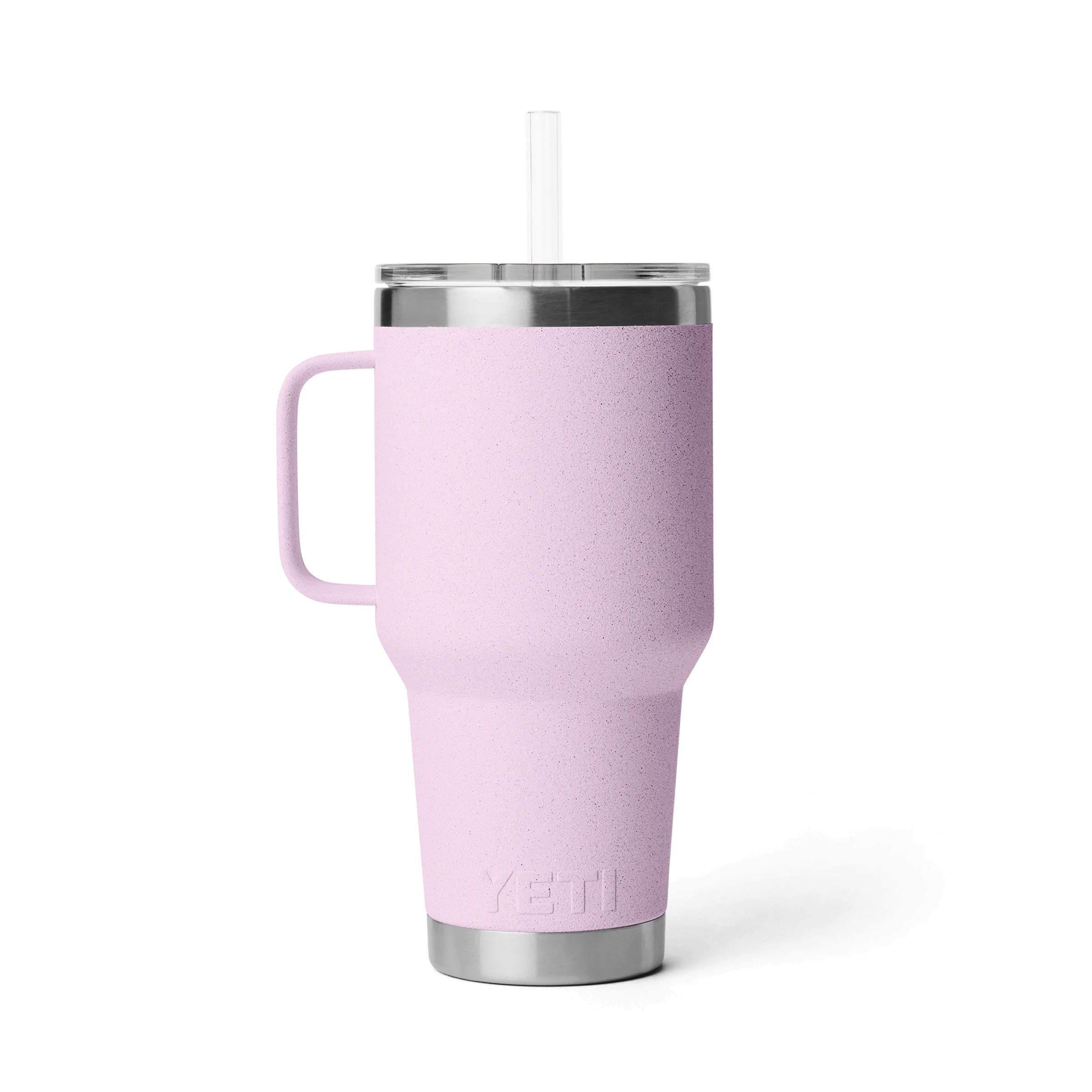 YETI Rambler 35 oz Straw Mug - Cherry Blossom - Image 2